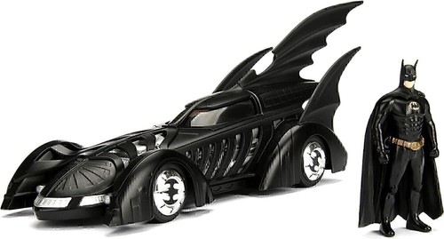 Jada Toys DC Comics Batman Forever Batmobile & Batman Figure 1:24 Die - Cast... - 第 1/6 張圖片