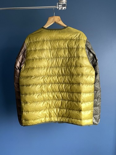 Nanga x Brain Dead Green Puffer Jacket Size Large New - Picture 8 of 10
