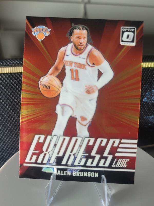 2024-25 Panini Donruss Optic - Express Lane Jalen Brunson #21