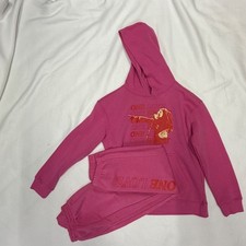 Zion Rootswear Bob Marley One Love Pink Hoodie Sweatshirt Pants Set Large Youth Zion Rootswear Bob Marley One Love Pink Hoodie Sweatshirt Pants Set Large Youth - Image 1