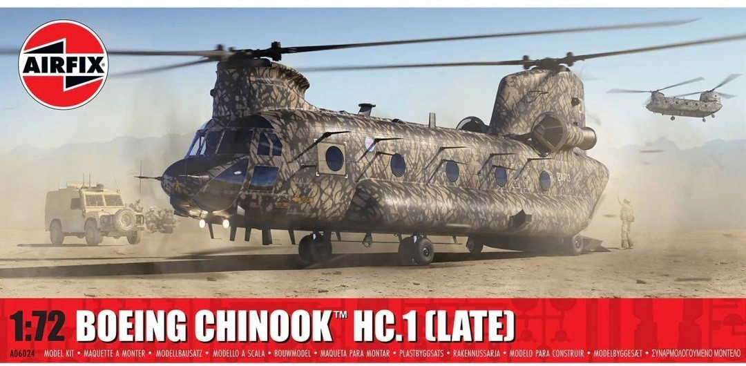 Airfix Boeing Chinook HC.1 (Late) A06024 1:72nd scale - Image 5