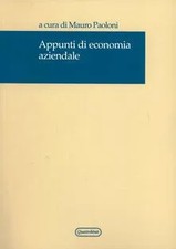 APPUNTI DI ECONOMIA AZIENDALE - 9788839204523