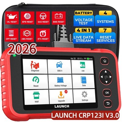 LAUNCH CRP123I V3.0 OBD2 Scanner Engine ABS SRS SAS AT TPMS EPB Diagnostic Tool