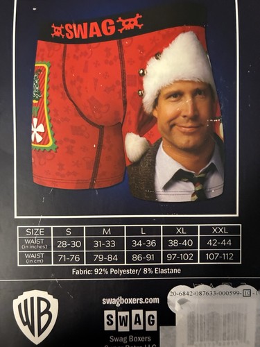 Swag Men's Boxer Briefs Underwear National Lampoon's Christmas Vacation -SELECT- - Picture 3 of 4