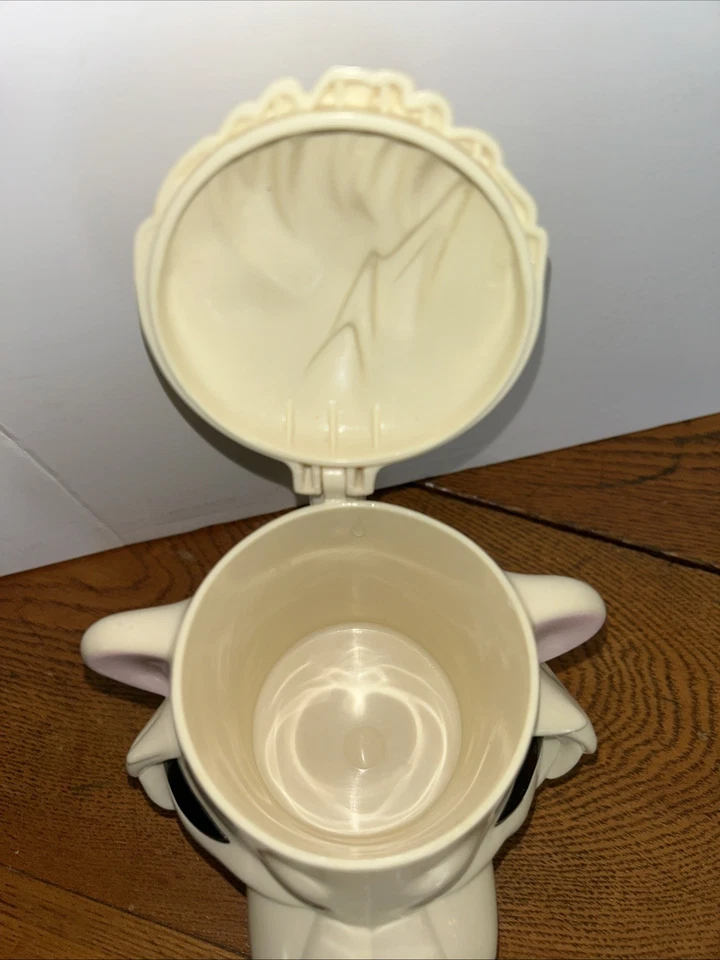 Caneca vintage lembrança tigre branco lanche copo Ringling Bros Barnum and Bailey Circus - Imagem 2 de 4