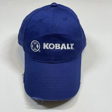 Kobalt Tools Hat Cap Men’s Blue Strapback Distressed