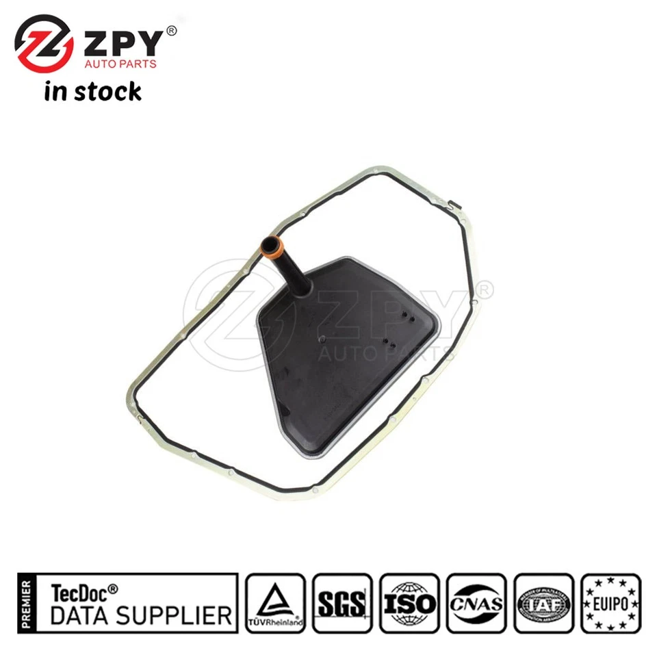 ZPY Transmission Filter Oil Pan Gasket 13 Hole Kit For Audi A4 A6 09L325429 - Image 2 of 4