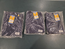 Lot of 3 Wonderwink 5046P Orgins Womens 7 Pocket Scrub Pants Navy Small PETITE