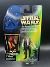 1997 Star Wars POTF BESPIN HAN SOLO Collection 1 Holo Green Card Kenner NEW