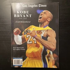 Los Angeles Times Kobe Bryant 1978 2020 A Life Remembered Magazine 2024