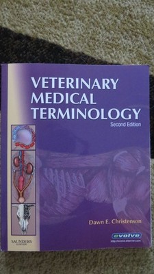 Veterinary Medical Terminology - paperback Christenson LVT, Dawn E.