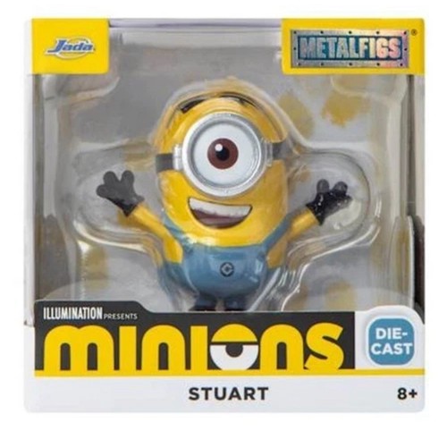 Jada Toys- Minions -Set of 4 Metal Figs Diecast Figures (Otto,Bob,Kevin, Stuart) - Picture 10 of 11