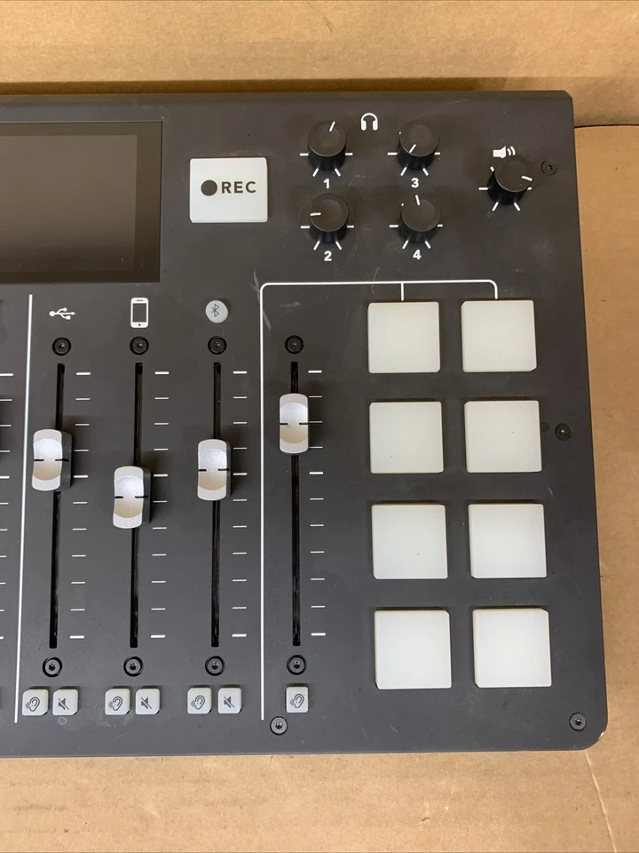 Rode Caster Pro Class-A Servo Biased Preamps APHEX onboard Podcast Production - Image 3 of 4