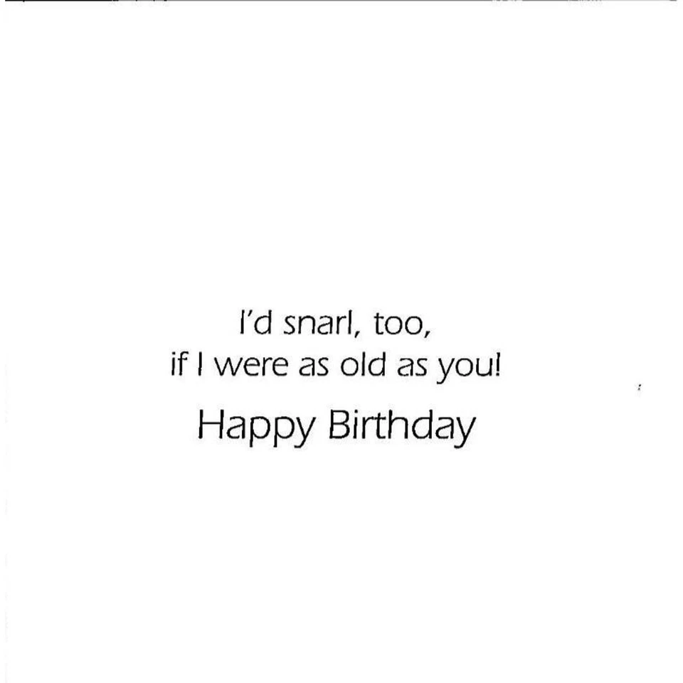 Leanin Tree Greeting Card Happy Birthday "Jaguar" by Carl-W Rohrig - Image 2 of 3