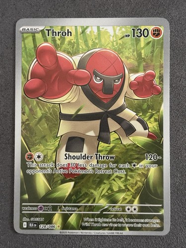 Pokémon TCG Black Bolt Throh 128/086 NM Illustration Rare Card