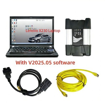 for BMW Icom Next Auto Diagnostic Tool Code Scanner V05.2025 Laptop X230 1tb SSD