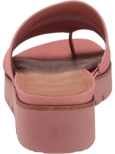 GENTLE SOULS KENNETH COLE Womens Pink 1" Platform Lavern Wedge Slide Sandals 10 - Picture 6 of 11