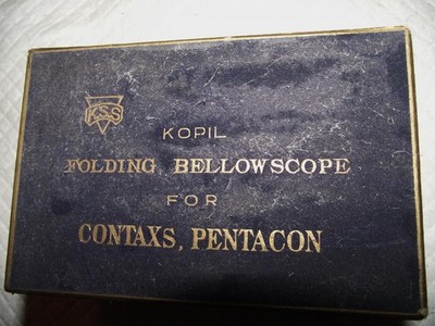 KOPIL FOLDING BELLOW SCOPE FOR CONTAX AND PENTACON