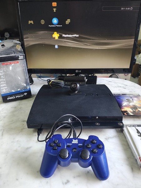 CONSOLA SONY PLAYSTATION 3 PS3 SLIM + MANDO + JUEGOS + CAMARA LEER DESCRIPCIÓN