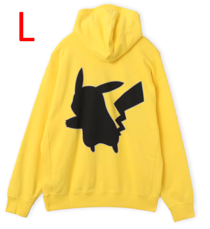 PUMA x Pokémon グラフィックフーディ Sサイズ yellow PUMA x Pokemon Pikachu Relaxed Graphic Hoodie Yellow L size