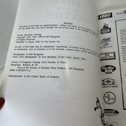 Toys of the Sixties: A Pictorial Guide by Bill Bruegman Excellent Condition - Picture 12 of 15