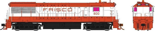 Rapido #35528 HO GE U25B High Hood Sound und DCC St. Louis/San Francisco 804 ~ NEU | Zustand: New