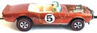 1969 Hotwheels Red Line "Light My Firebird" Copper ? Pontiac Firebird (Car #5).