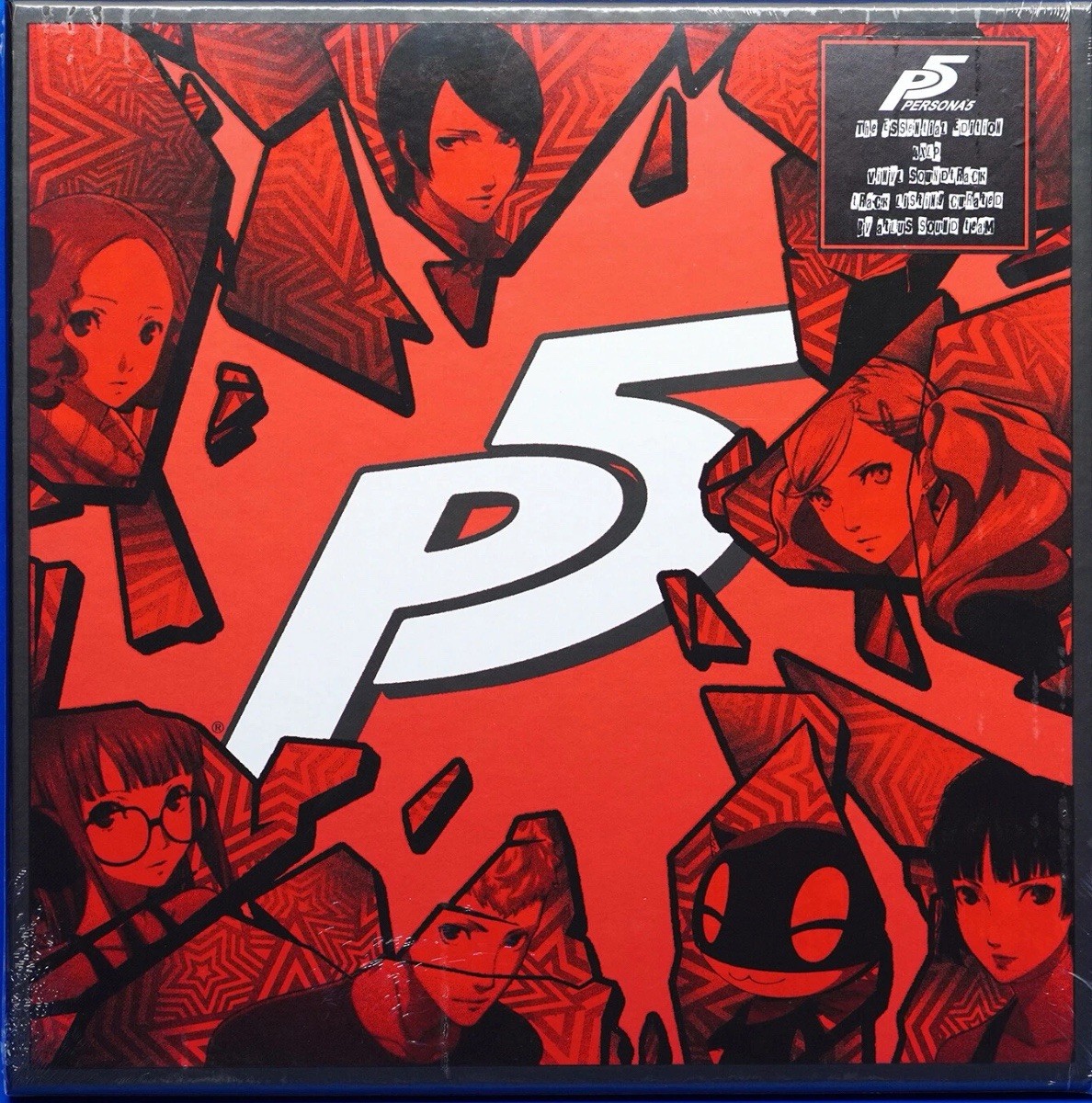 Persona 5 Soundtrack Essential Edition Vinyl Record Box Set 4 x LP