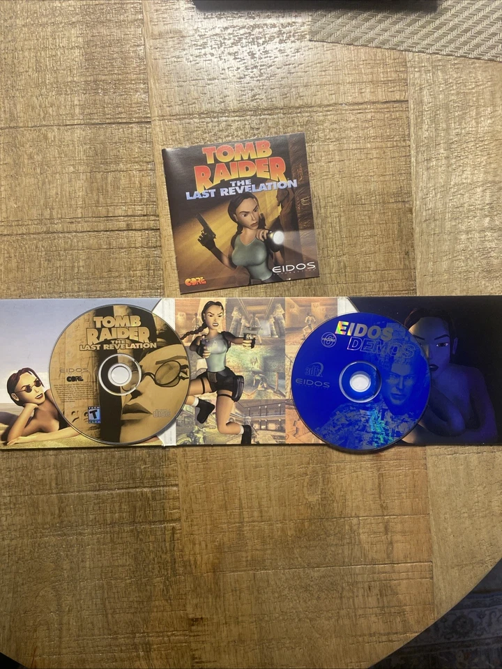 Vintage Tomb Raider: The Last Revelation (PC, 1999) Tested & Working + Demo Disc - Image 3 of 4