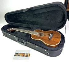 Oscar Schmidt by Washburn Aloha OU6 Concert Ukulele Made in Indonesia W Gig-Bag