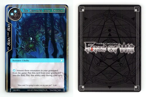 Returnee From Twilight #AOA-60 FOW Awakening Of Ancients 2019 Uncommon TCG - 第 1/1 張圖片