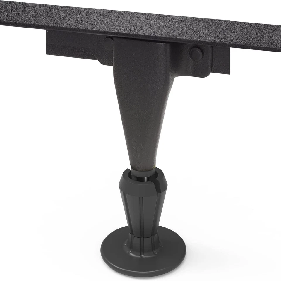  6Pcs Steel Stem Plastic Bed Frame Feet,sturdy Bed Frame Legs For Replace  - Image 4 of 4