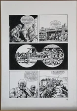 JOSE' ORTIZ - ORIGINAL TEX TABLE - 'THE TREASURE OF THE MINE'