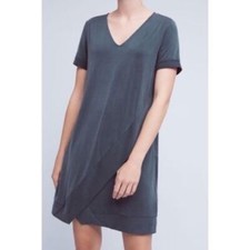 Anthropologie Dolan Women's Tunic Dress Black Size Med NWT