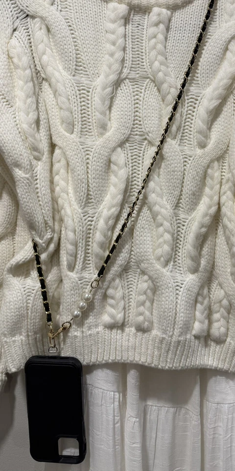 Bandolera Correa Cordón para Teléfono Celular Bolso sin asas Cartera Llavero Foto 4 de 4