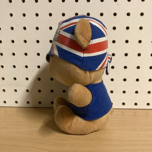Hard Rock Cafe Union Jack Teddybär Plüschtier 7 Zoll London England UK Stofftier - Bild 6 von 12