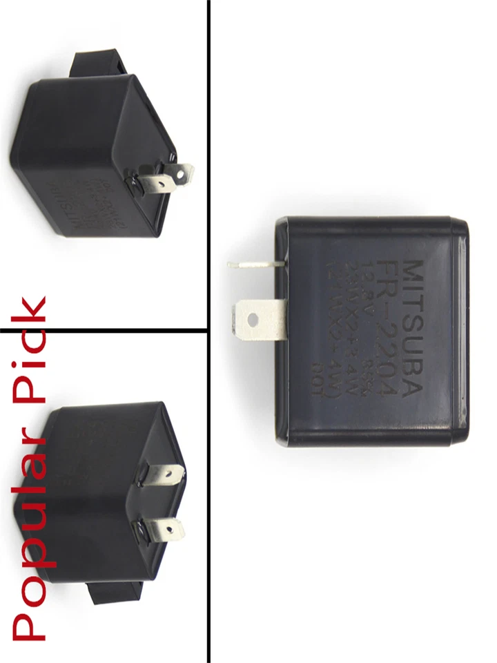 Señal de giro relé intermitente para Kawasaki VN1500 Vulcan 1500L 1996-1997 27002-1053 Foto 2 de 4