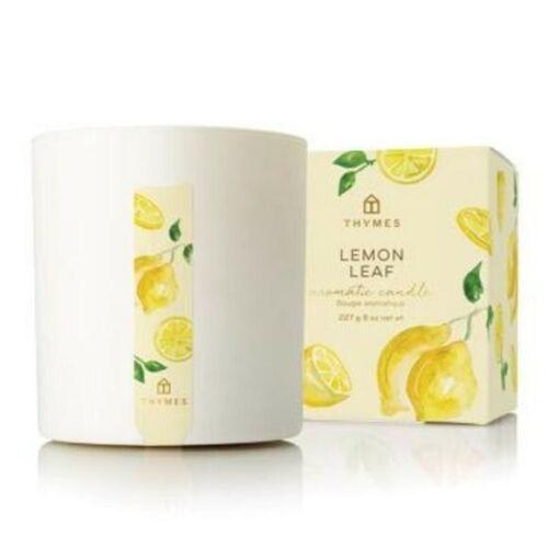 Thymes Lemon Leaf 7.50 oz Candle - New - Picture 1 of 1