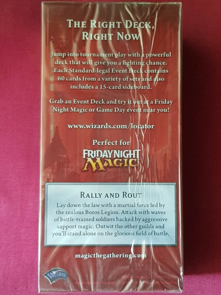 Magic The Gathering GATECRASH RALLY AND ROUT EVENT DECK New Sealed MTG - Image 2 of 4