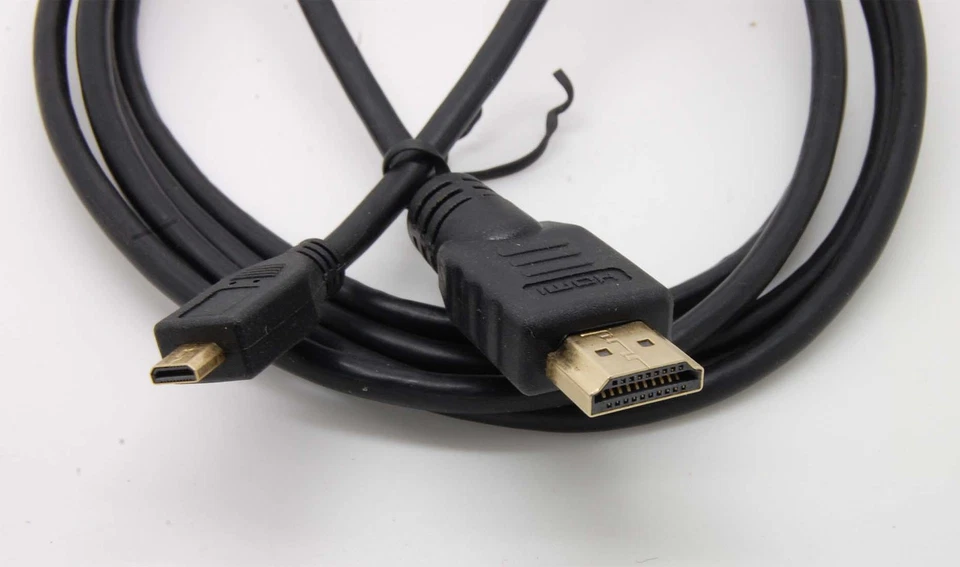 HDMI Male to Micro HDMI Adapter Converter Cable For Tablet eReader PAD c44 - Image 3 of 4