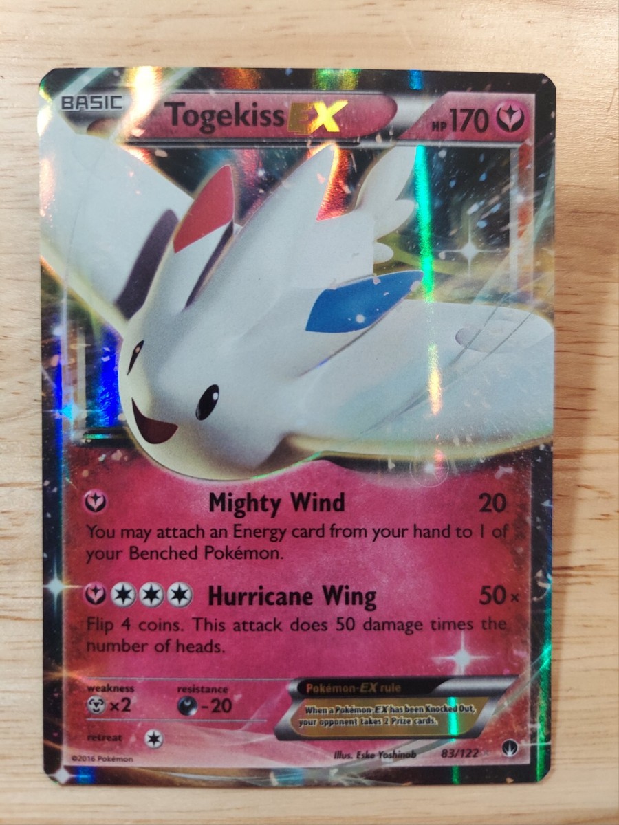 Togekiss EX 83/122 BREAKpoint NM Ultra Rare Pokemon Card | eBay