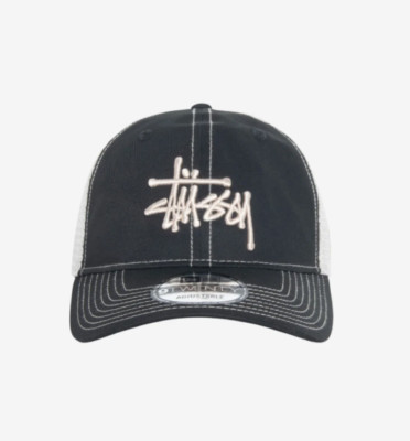 未使用Stüssy×New Era 9TWENTY Basic Trucker黒 Stussy New Era 9Twenty Basic Trucker Black Men's - SS24 - US