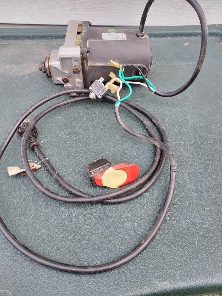 Sears Craftsman 137 Table Saw Motor 5000RPM MODEL RM871 w Switch Year