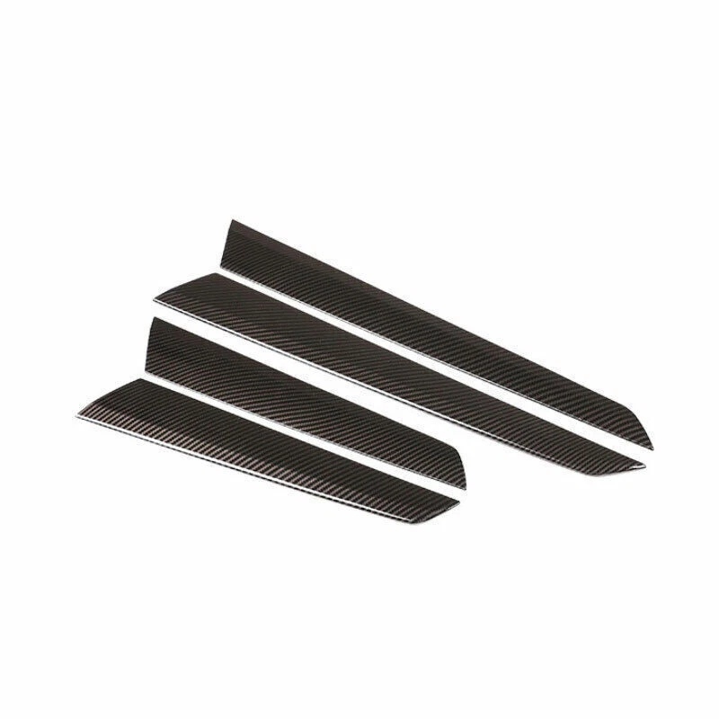 For Mercedes-Benz C-Class 08-14 Carbon Fiber Inner Door Strip Panel Decor Trim — 第 2/4 张图片