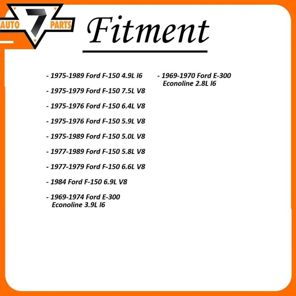 Alternador Remy para Ford E-250 Econoline Club Wagon 1975-1989 Foto 4 de 4