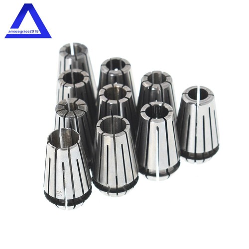 10-teiliges 1-10 mm ER16 Federspannzangen-Set für CNC-Fräse Drehmaschine Gravierwerkzeug - Bild 2 von 7