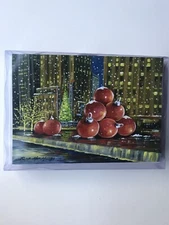 East Coast Prints Greeting Card - Christmas - NYC Holiday Ornaments - Box Set