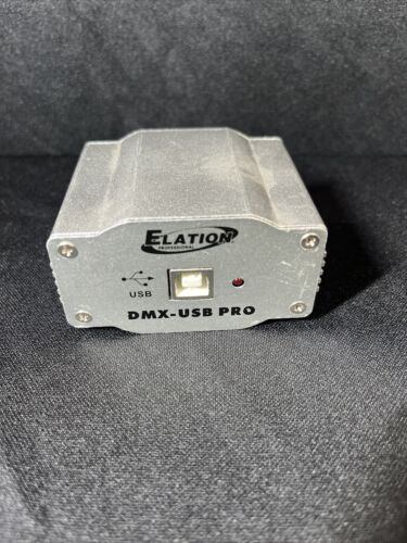 Elation DMX USB Pro 2-Port DMX Node Control Systems Elation Professional 3 Pin