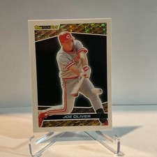 Joe Oliver 1993 Topps Black Gold Certified #14 Cincinnati Reds