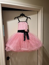 pink ballet dance dress costume child medium